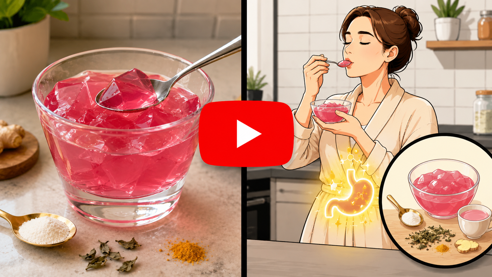 Dr. Hirschhausen erklärt das Rosa-Gelatine-Rezept